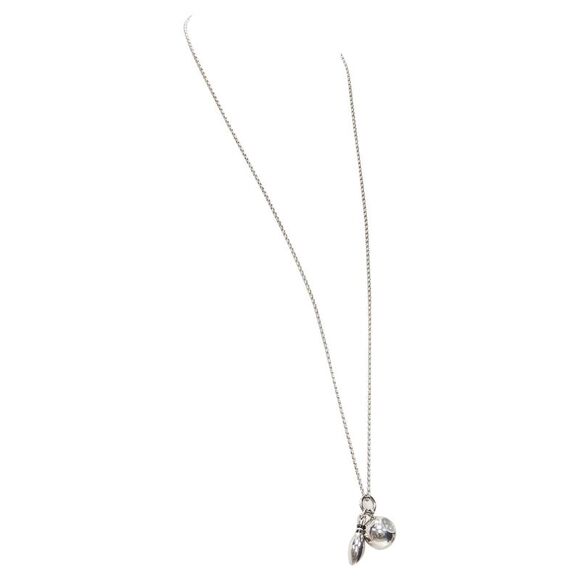 Marc Jacobs bowling pin ball watch chain long necklace - Picture 3 of 4
